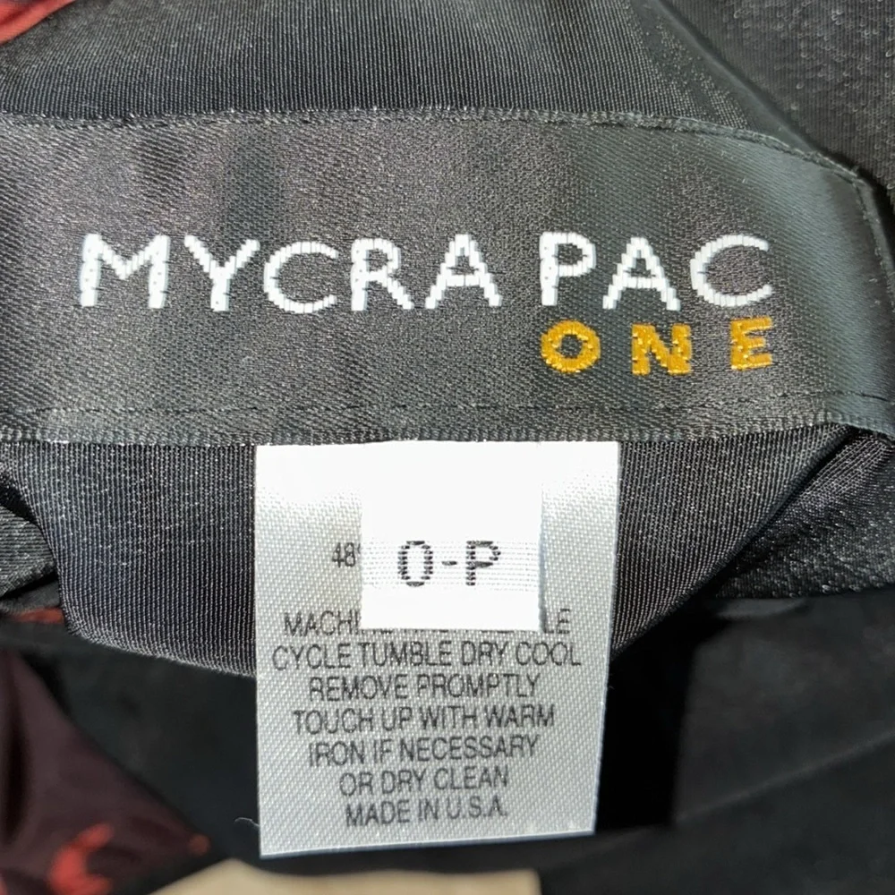 MYCRA PAC Reversible Rain Jacket, Women's S, Red Floral or Black. EUC - Picture 11 of 16